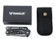 Mультитул Traveler Black 8 в 1 с набором бит мультифункциональный инструмент в чехле - изображение 6