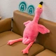 Большая мягкая плюшевая игрушка фламинго, игрушка-подушка, розовый 85 см - изображение 6