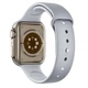 Умные смарт часы XO M8 Mini Ultra 44mm Smart Watch наручные смарт-часы с функцией приема звонков серый - изображение 3