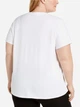 Футболка оверсайз женская Calvin Klein 141382823 XS Белая (1159790061) - изображение 4