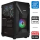 Игровой ПК Gamdias Athena E1 Elite Black Tower / Core i3-12100F (4(8) ядра по 3.3-4.3 GHz) / 16GB DDR4 / 500GB SSD M.2 / Radeon RX 590, 8GB GDDR5, 256-bit / HDMI / 700W - изображение 1