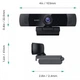 Веб-камера Aukey PC-LM1E 1080p FHD Live Streaming Camera Stereo Mic 1920x1080 Black - изображение 6