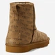 Женские угги низкие с мехом Guess 854573760 40 (9.5) 26.5 см Коричневые (1159780515) - изображение 4