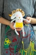 М’яка іграшка сплюшка Єдиноріг WooolyWool ручної роботи - зображення 7