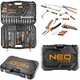 Набор инструментов 233 предмета NEO Tools 10-078 1/2" 1/4" 3/8" в кейсе - изображение 2