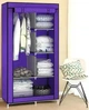 Тканевый шкаф для вещей Ason Storage Wardrobe 88105 2 секции 105 х 45 х 170 см Фиолетовый (51692P) - изображение 3