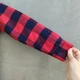 Рубашка в клетку утепленная для мальчика 110 красный/черный - изображение 4