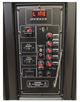 Акустична система UBL 1010 Partybox з MP3 USB/ SD/ FM радіо/ Bluetooth/ Акумулятор/ 2 радіомікрофона - зображення 4