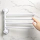 Держатель для полотенец клейкий MBM HOME BP-28 WHITE/GRAY белый/серый - изображение 12