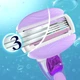 Станок для бритья женский (Бритва) Venus ComfortGlide Breeze с 2 сменными картриджами (7702018886272) - изображение 4