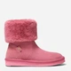 Женские угги низкие замшевые с мехом Michael Kors 800624920 36 Розовые (1159781255) - изображение 2