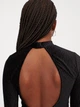 Платье вечернее короткое летнее женское H&M FL0902509 L Черное (DN4000000240301) - изображение 3