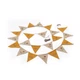 Гірлянда Camping Flag Glamping 6 м 16х17 см NH20PJ119 yellow/khaki (6927595749050) - зображення 2