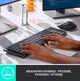 Клавіатура бездротова Logitech MX Mechanical Graphite / ANSI US / Tactile Quiet - зображення 2