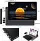 Планшет Duoduogo 10 inch tablet with keyboard 4G LTE tablet with Android 10 4GB RAM + 64GB Rom 128GB quad-core tablet LTE with dual SIM WiFi 8000mAh 1080P IPS 8MP+ 5MP cameras GPS Bluetooth Type-C - изображение 4