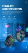 Смарт-часы Hoco Y3 Smart watch | Track, HeartRate, IP68| Black - изображение 9