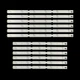 LED підсвітка Samsung TV 49" IC-B-HWCR49D640L IC-B-HWCR49D640R ZNL60600-AC 12pcs=1set - изображение 2