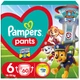Підгузки Pampers Extra Large Розмір 6 (14-19 кг) Paw Patrol 60 шт (8006540863657) - зображення 1