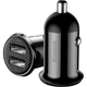 Зарядное устройство Baseus Grain Pro Car Charger (Dual USB 4.8A ) USB Black (CCALLP-01) - изображение 8