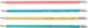 Набор карандашей графитовых Buromax Pastel HB с ластиком ассорти 20 шт (BM.8526-20) - изображение 1
