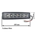 LED фара БЛИЖНЕГО света. Светодиодная фара на 6 диодов. 07T-18W/47/F. - изображение 1