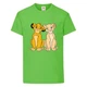 Футболка дитяча Король Лев (Lion King) світло-зелена (LK-sіmba&nala-2-green) 104 см - зображення 1