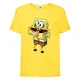 Футболка детская Спанч Боб 6 (Sponge Bob) желтая 140 см - изображение 1