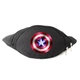 Сумка Бананка на пояс Капитан Америка Марвел Captain America (Marvel-CA) Cappuccino Toys черная - изображение 1