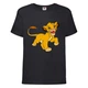 Футболка детская Король Лев (Lion King) черная (LK-simba-5-black) 152 см - изображение 1