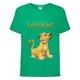 Футболка дитяча Король Лев (Lion King) зелена (LK-simba-2-green) 152 см - зображення 1