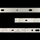 LED підсвітка TV 32" inch 620mm 3V 10-led PB08D623173BL042-005H 320B01301401 320F00501401 KG32AS620 2pcs=1set - изображение 2