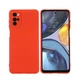 Чехол Fiji Full Soft Premium для Motorola G22 противоударный бампер с микрофиброй Red - изображение 2