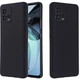 Чехол Fiji Full Soft Premium для Motorola G72 противоударный бампер с микрофиброй Black - изображение 1