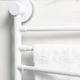 Держатель для полотенец клеящийся MBM HOME BP-28 WHITE/GRAY Бело-Серый - изображение 5
