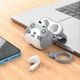Наушники беспроводные детские HOCO CAT True wireless stereo headset (BT5.3, 30/300mAh, 4h). Mysterious - изображение 5
