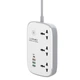 Удлинитель сетевой Ldnio SCW3451 сетевой фильтр умный c Wi-Fi 4 порта 3 розетки - изображение 4