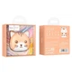 Наушники беспроводные детские HOCO CAT True wireless stereo headset (BT5.3, 30/300mAh, 4h). Orange - изображение 7
