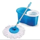 Набір для прибирання Spin MOP Універсальний Турбо Швабра з Відром віджимом-центрифугою Синій - зображення 1