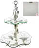 Фруктовниця Grapes 2-х ярусна декоративна 28х18х40см (ST-37211) - зображення 2