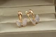 Серьги Xuping Jewelry неповторимая бабочка 1.8 см золотистые - изображение 2