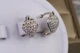 Серьги Xuping Jewelry клубничка 1.2 см серебристые - изображение 1
