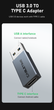 Переходник Cabletime USB3.0 A Male - USB Type C Female OTG (CP77G) - изображение 6