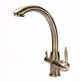 Змішувач для кухні під осмос Globus Lux GLLR-0777-9-BRONZE - зображення 3