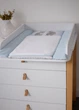 Пеленальный матрасик Baby Veres Summer Bunny blue New 50х70 см 426.5.1 - изображение 5