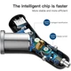 Автомобильное зарядное устройство Baseus Y Type Car Charger 40W 2USB 3.4A + Прикуриватель Зарядка в авто Black - изображение 10