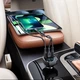 Автомобильное зарядное устройство ACEFAST B5 101W (2Type-C + USB-A) Быстрая зарядка Quick Charge 3.0 Metal Car Charger With OLED Smart Display (Black) - изображение 8