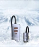 Автомобільний зарядний пристрій Baseus Share Together PPS Multi-port Fast Charging With Extension Cord 120W 3USB + 1Type-C Зарядка в авто Gray - зображення 10