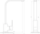Смеситель для кухни Globus Lux SICILIA SBQ-203S-BB, черный матовый - изображение 4