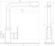 Смеситель для кухни под осмос Globus Lux GLLR-0100-3-TITANIUM - изображение 4