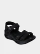 Жіночі сандалії Skechers Arch Fit - Fresh Bloom 39 Чорний 119305 BBK - зображення 2